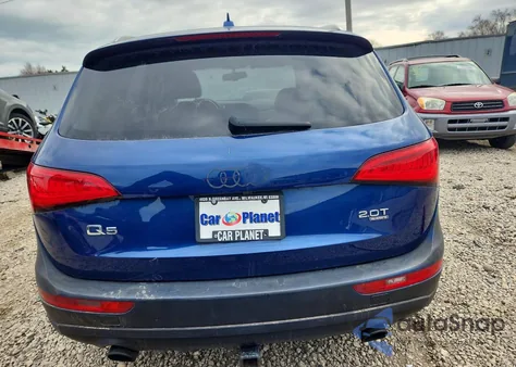 2014 Audi Q5 Premium Plus из США, поврежденный, VIN WA1LFAFP9EA035332